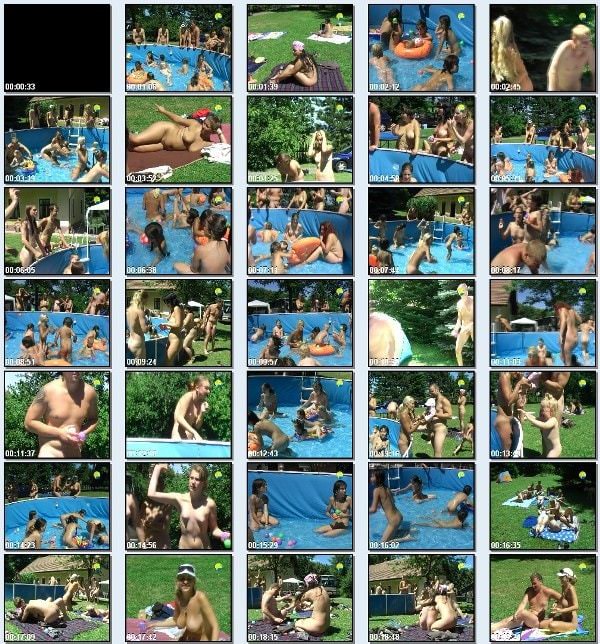 Merry Pool - new family nudism video [720×480 | 01:03:16 | 4 GB] (natirist beauty)