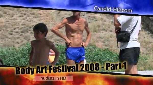 Body Art Festival 2008 - family nudism video [1280×720 | 00:32:25 | 1,8 GB] (natirist beauty)