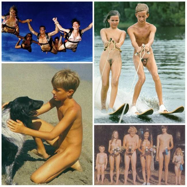 Vintage nudism - beautiful photo of young nudists (natirist beauty)