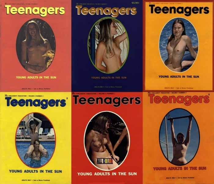 Teenagers magazines nudism retro (natirist beauty)